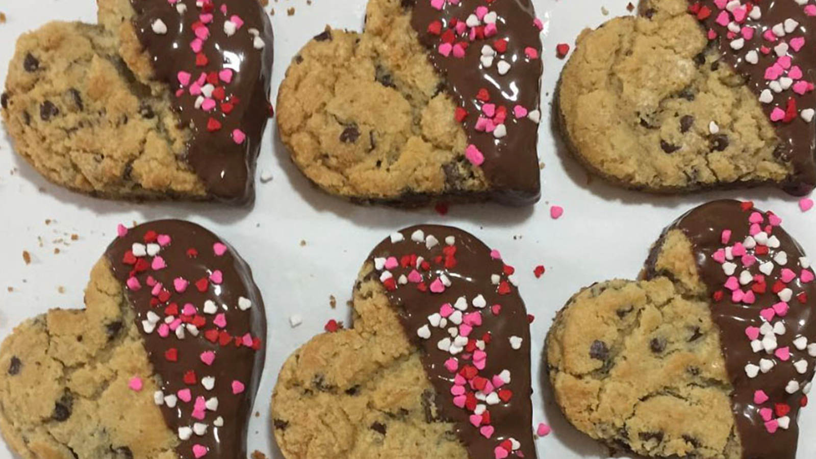 AG Recipe: Chocolate Chip Heart Shaped Cookies