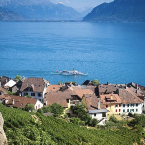 Lausanne Switzerland Lake Geneva