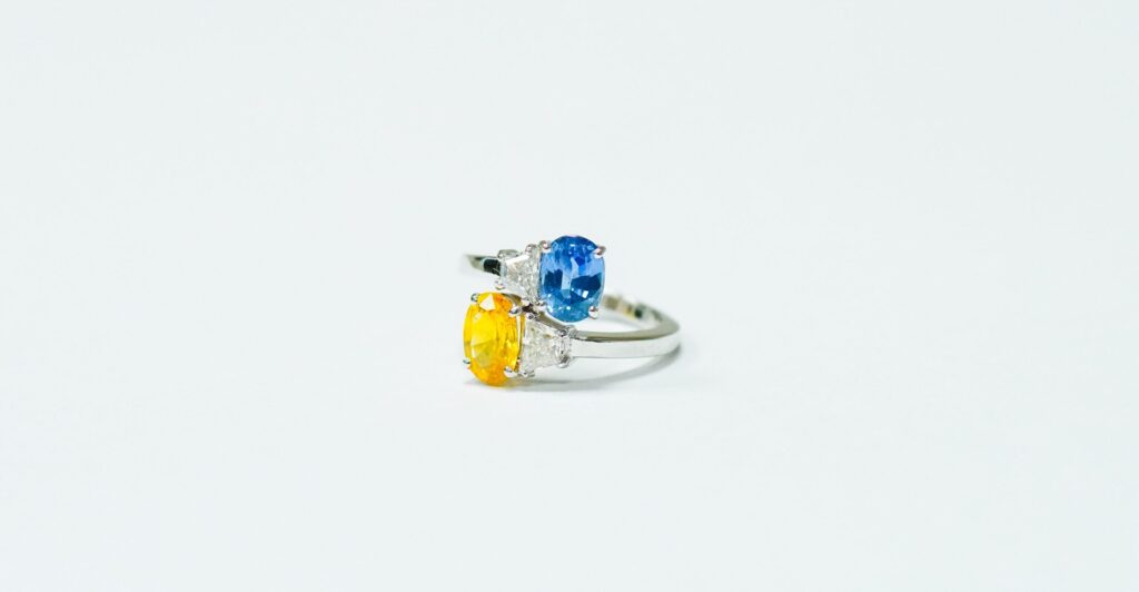 diamonds vs. gemstones engagement rings adventuregirl.com