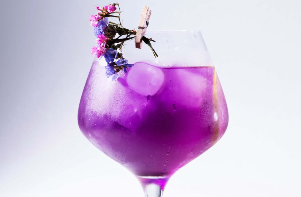 Purple Rain cocktail recipe adventuregirl.com