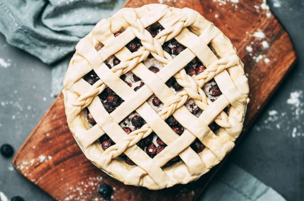 huckleberry pie recipe by adventuregirl.com